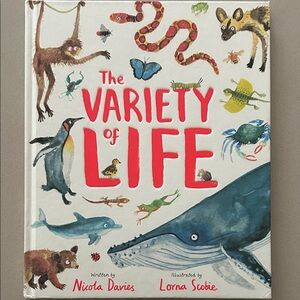 Chronicle Books 'The Variety of Life' with Red and Blue Accents